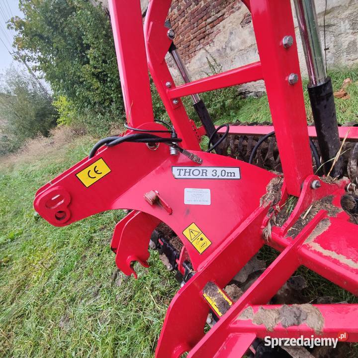 Agregat talerzowy 3m Agro Factory z hydropakiem Maszyny uprawowe Siecieborowice