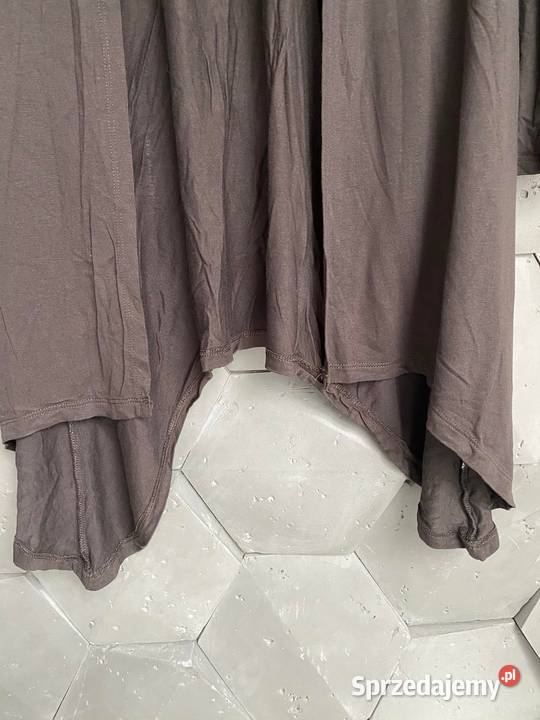 Czekoladowa narzutka bluzka ZARA M Lubartów