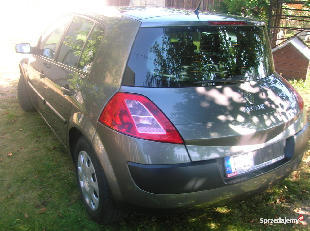Renault Megane II 19DCI 2004r klima 6bieg przebi nieuszkodzony Swarzędz