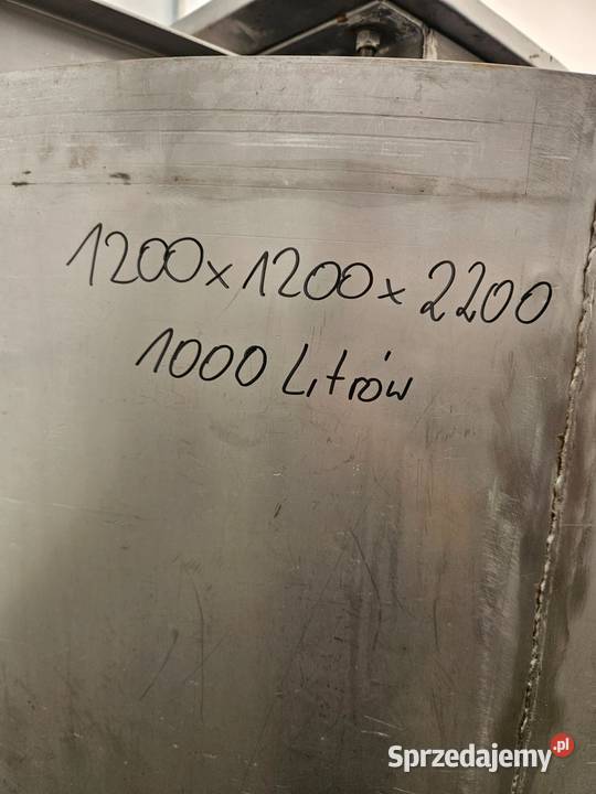 Zbiornik z mieszadłem 1000L Krotoszyn