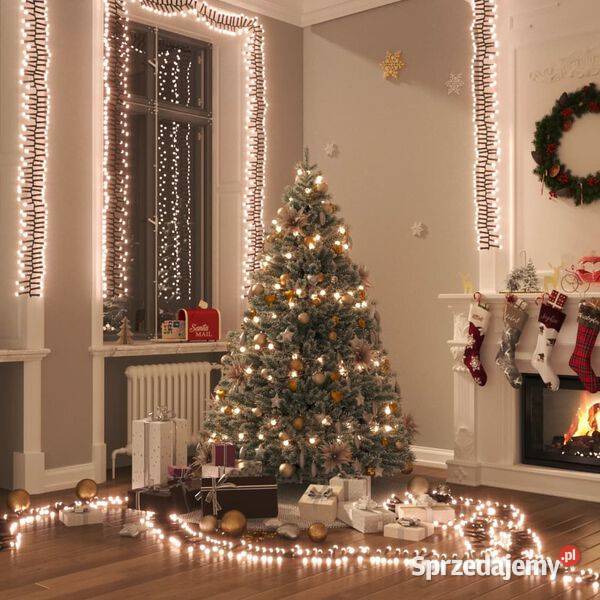 vidaXL Sznur lampek LED 1000 diod w kolorze Boże Narodzenie Warszawa