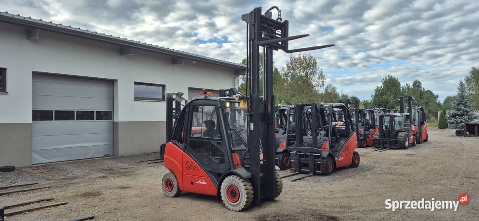 Wózek Widłowy Linde H30T 4 sekcje Pozycjoner gaz Małkinia Górna