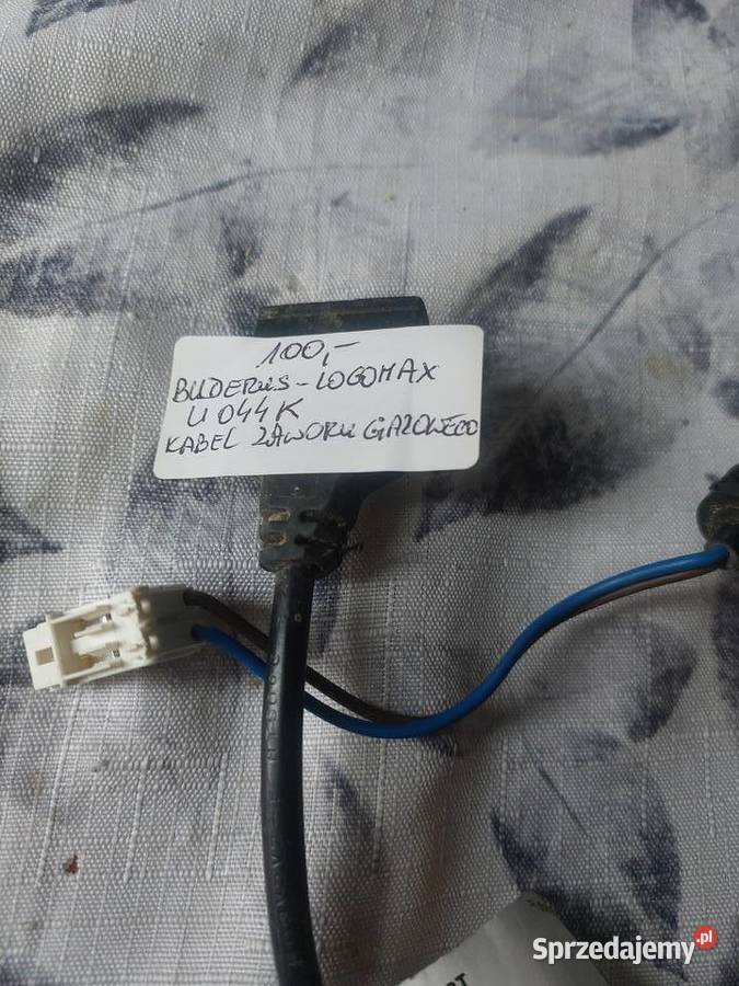 BUDERUS LOGOMAX U 044K KABEL ZAWORU GAZOWEGO Kotły i Piece CO Nowy Sącz