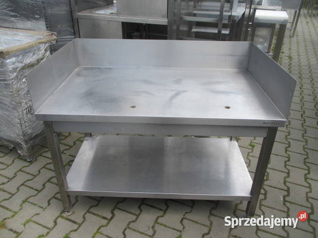 STÓŁ GASTRONOMICZNY Z PÓŁKĄ I RANTEM z 3 stron Ostrów Wielkopolski sprzedam