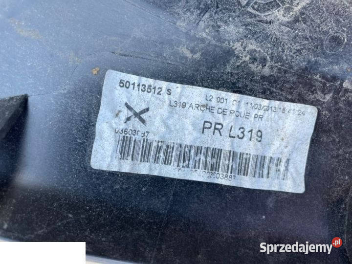 Land rover L319 listwa błotnika prawy przód Kozubszczyzna sprzedam