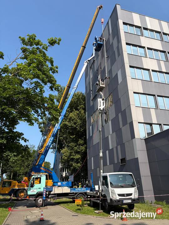 Wynajem Podnośnika Koszowego Wrocław Zwyżki 20m