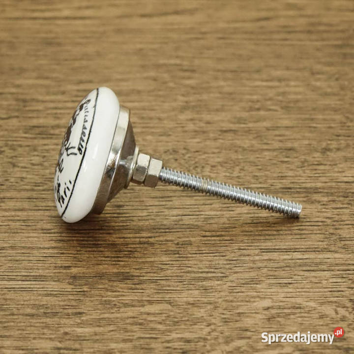 Gałka meblowa ceramiczna PARIS świętokrzyskie Chmielnik