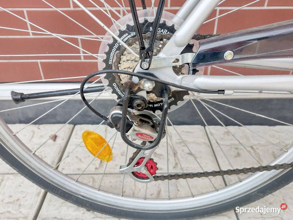 rower trekkingowy amortyzator przerzutki Shimano Wrocław