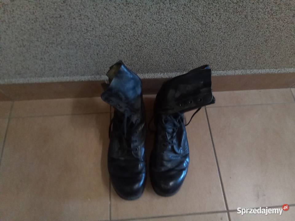 Buty wojskowe czarne mazowieckie