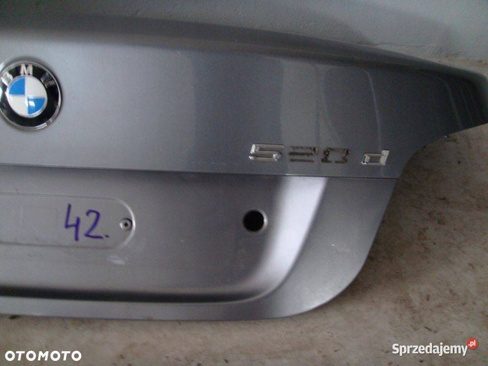 KLAPA BAGAŻNIKA BMW 5 E60 SEDAN LIFT Włoszczowa