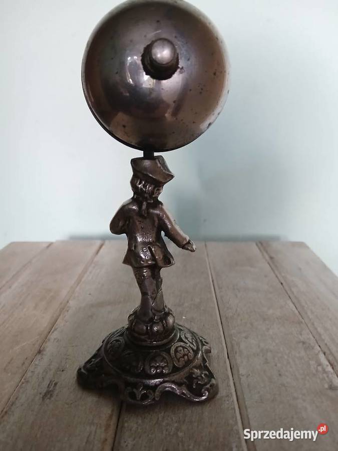 Stary unikatowy dzwonek XIX w Francja Kraków