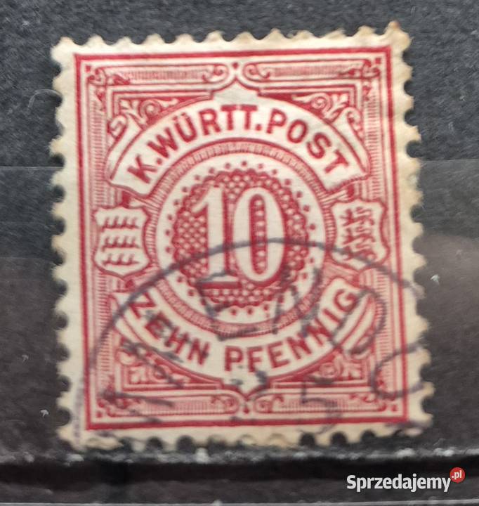 Niemcy WRTTEMBERG 1875 dolnośląskie