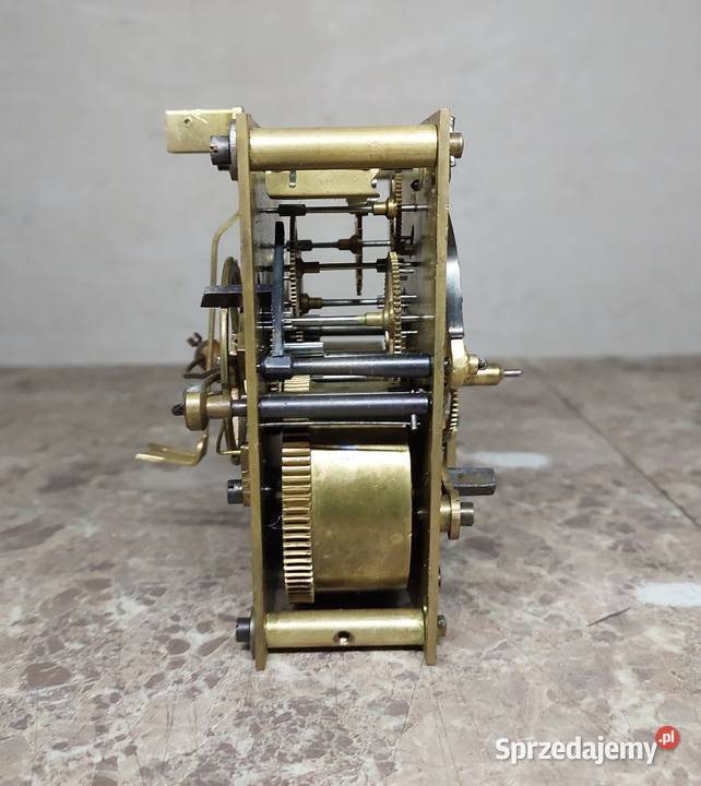 M162 Mechanizm starego zegara ściennego Kraft Tczew