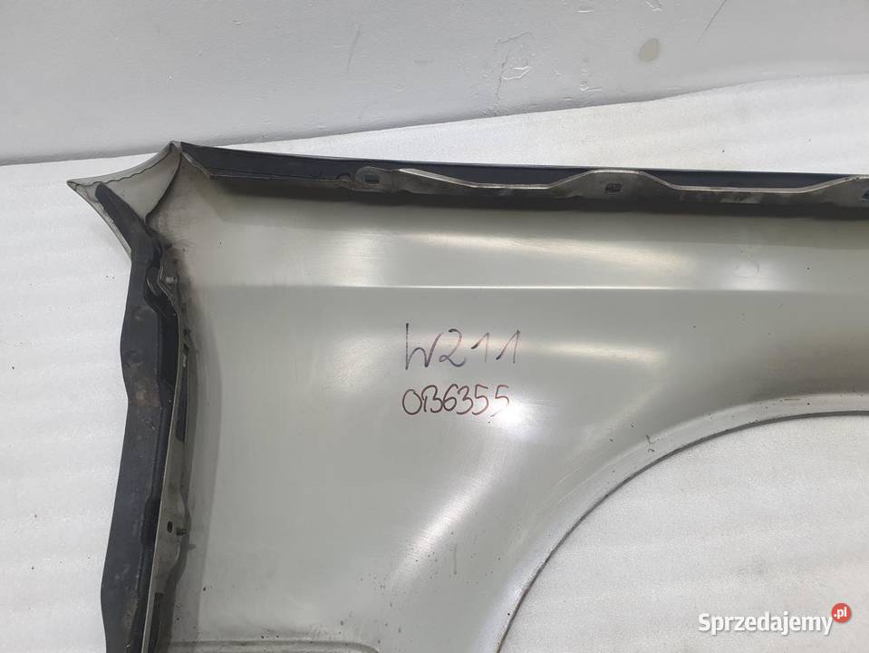 BŁOTNIK LEWY PRZÓD MERCEDES W211 EKLASA Motoryzacja wielkopolskie