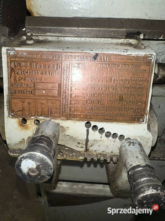 Tokarka Boxford 4 Gołuchów
