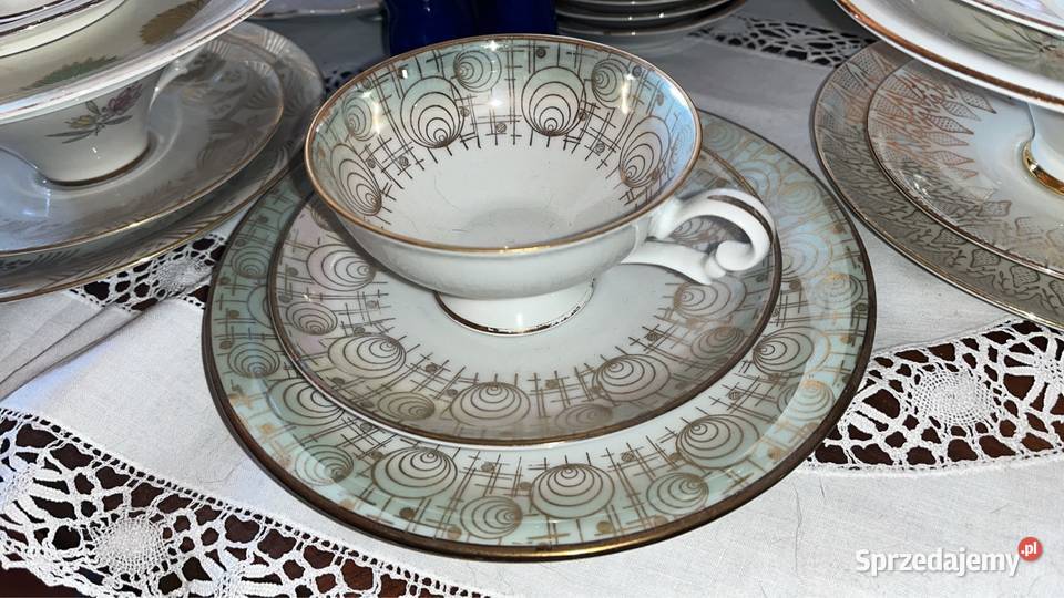 Filiżanka z talerzykiem deserowym Różne Gdańsk