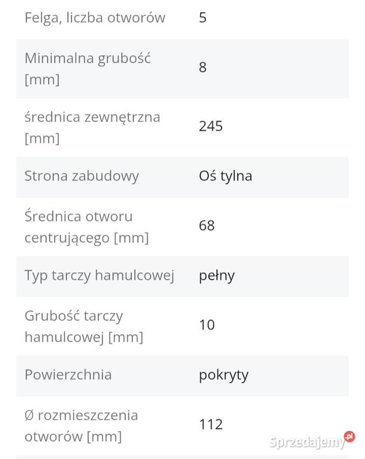Tarcze hamulcowe Febi Dąbrowa Zielona