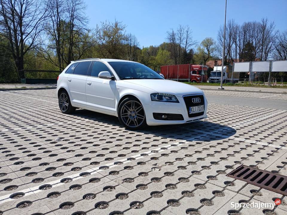 Audi A3 8P sline nieuszkodzony Limanowa