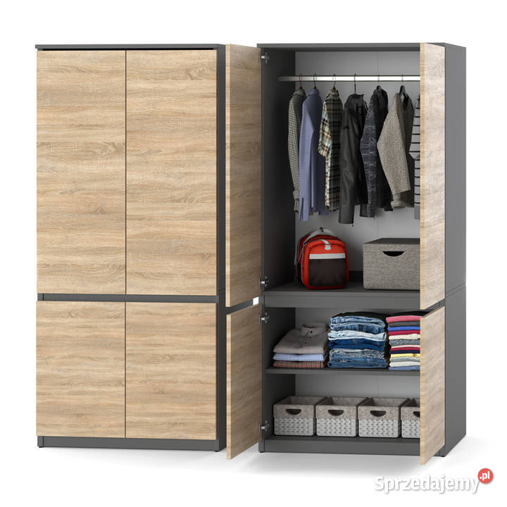 Szafa Do Przedpokoju Loft 80 Garderoba Półki Elbląg