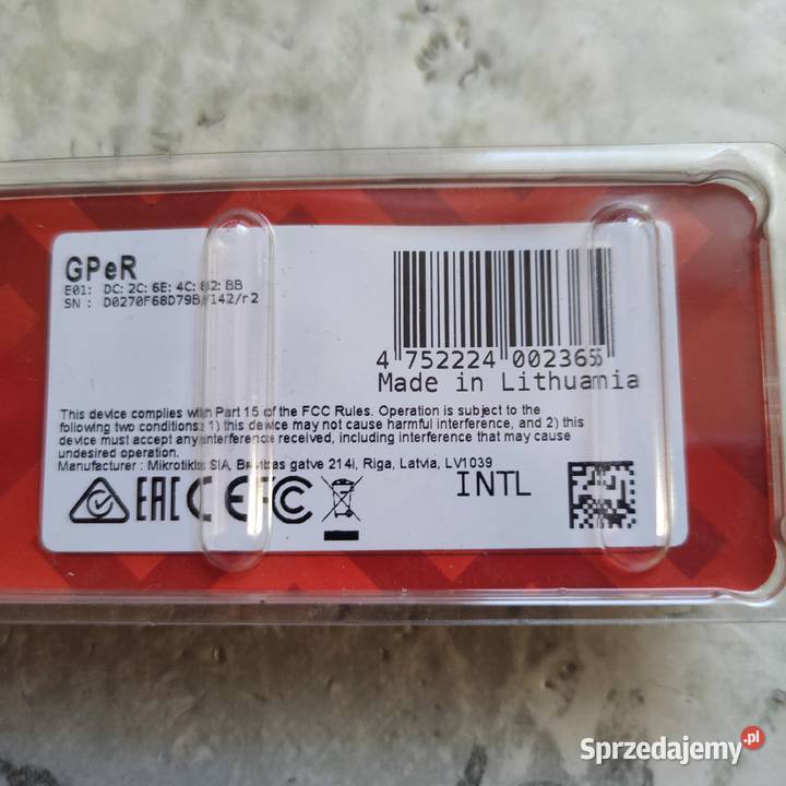 MIKROTIK GPeR GIGABIT PoE Repeater Jędrzejów