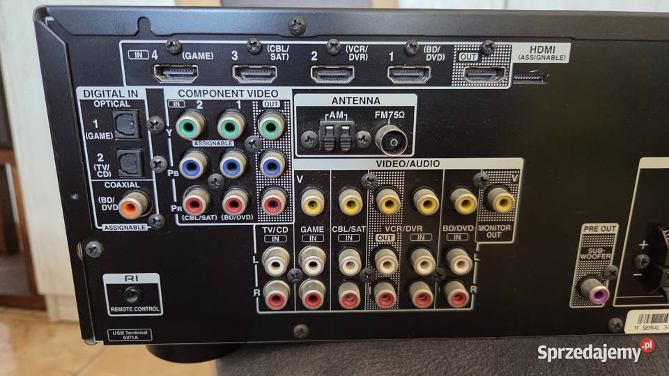 Amplituner 51 Onkyo HTR548 Toruń