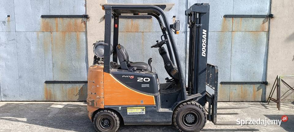 Wózek Widłowy DOOSAN Pro 5 G20 20T LPG Stan gaz