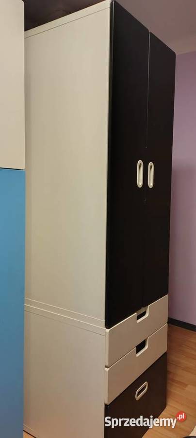 szafa czarna i niebieska Ikea Szafy i garderoby Proszowice