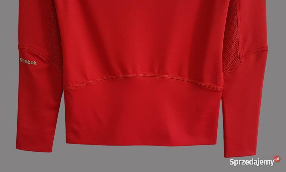 Damska sportowa bluza czerwony z długim rękawem czerwony małopolskie Chrzanów