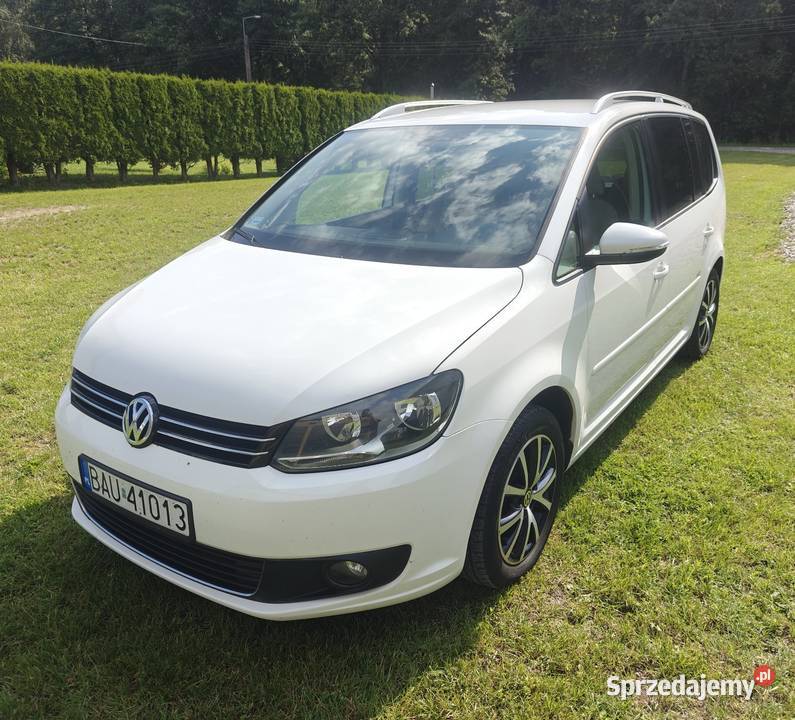 Volkswagen Touran 2012 19 tdi 105 DSG jasne Augustów