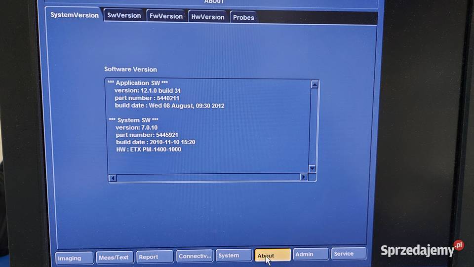 Ultrasonograf GE VividS5 małopolskie Krynica-Zdrój