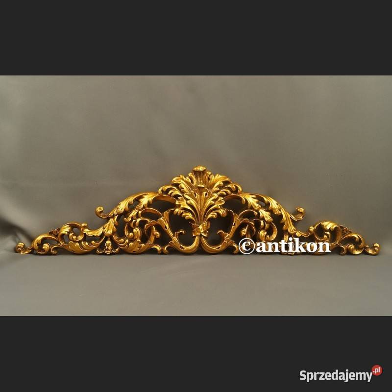 Nadproże ażuriwe złocone Gdańsk