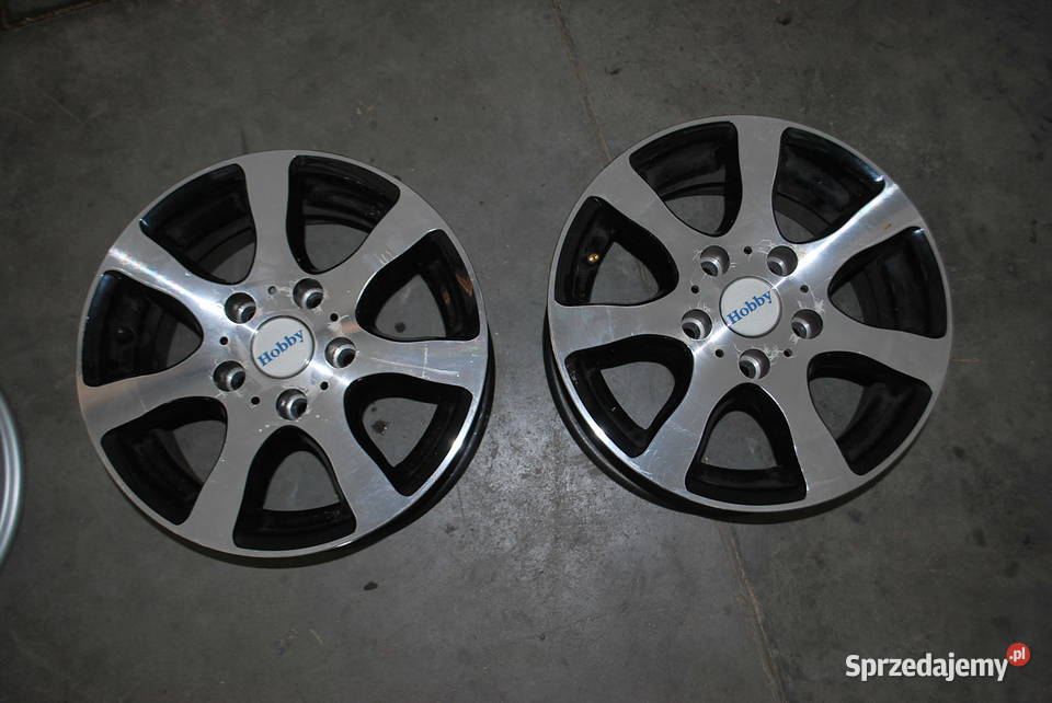 FELGA HOBBY ALUMINIUM R14 5 ŚR ET30 LK112 Grzebowilk sprzedam