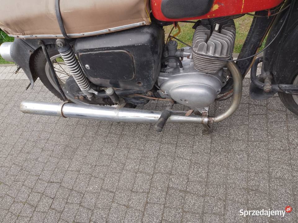 Motocykl MZ Es125 Trophy 54 letni 123cm3 MZ