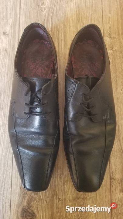 Buty CLARKS EU42 27 Skórzane czarne markowe Białystok