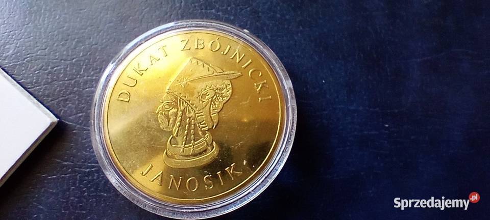 Stare monety Medal Dukat Zbójnicki Janosik 309 Lesko