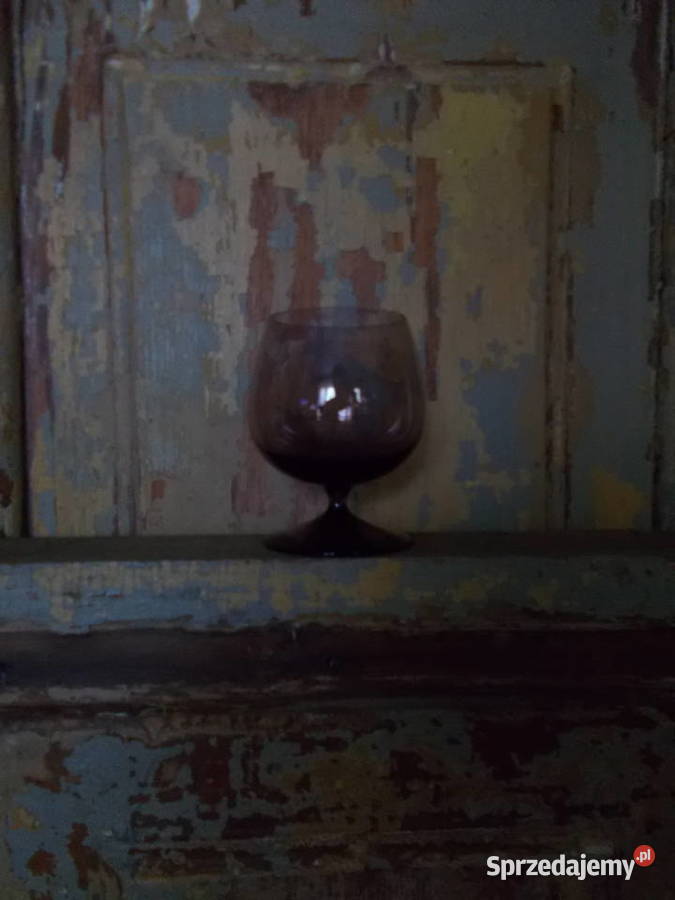 Kieliszek Oberżyna Lata PRLVintage Szczecin