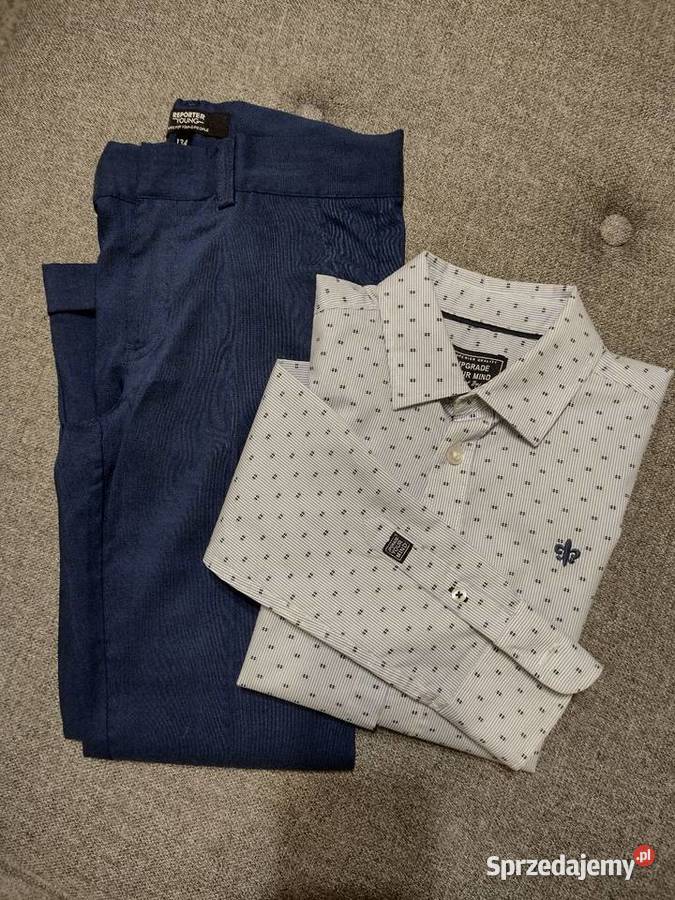 Spodnie z koszulązestaw wizytowy 134 Reporter Dąbrowa Górnicza