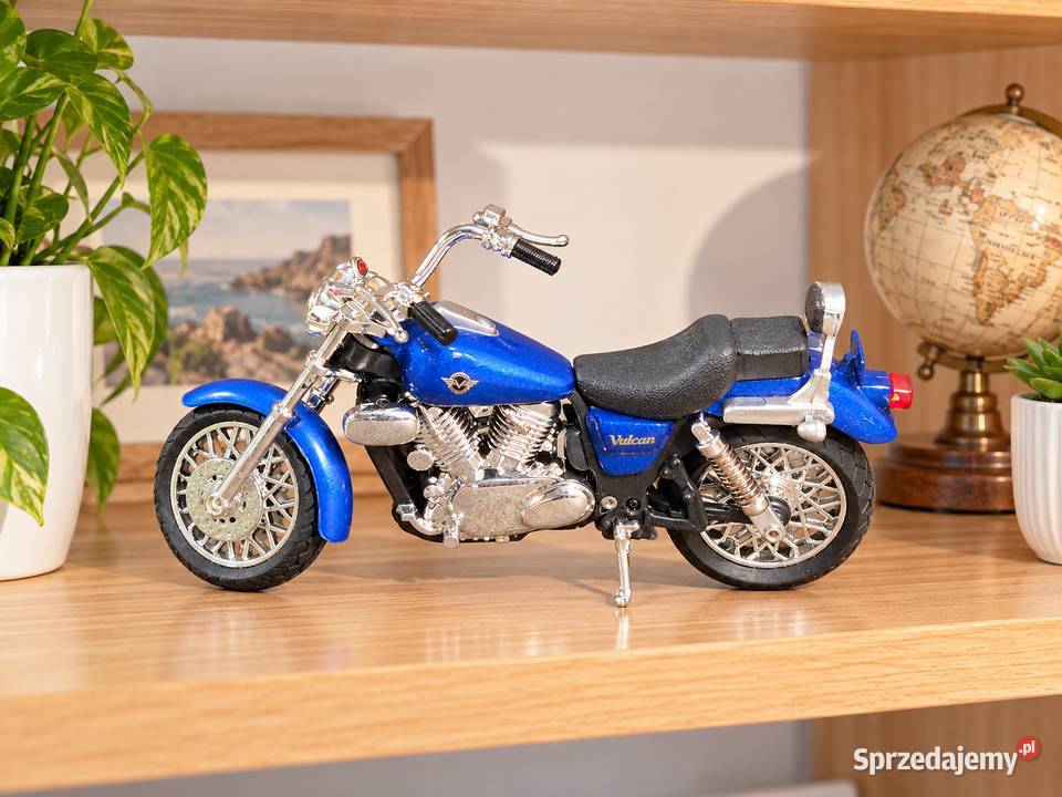 model motocykla Kawasaki VN 1500 Vulcan w skali Modelarstwo łódzkie Poddębice