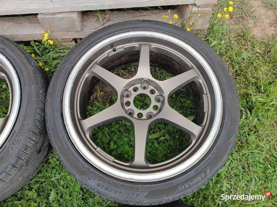 Felgi koła 18 5Zigen Pro Racer GN 5x1143 Japan Łańcut sprzedam