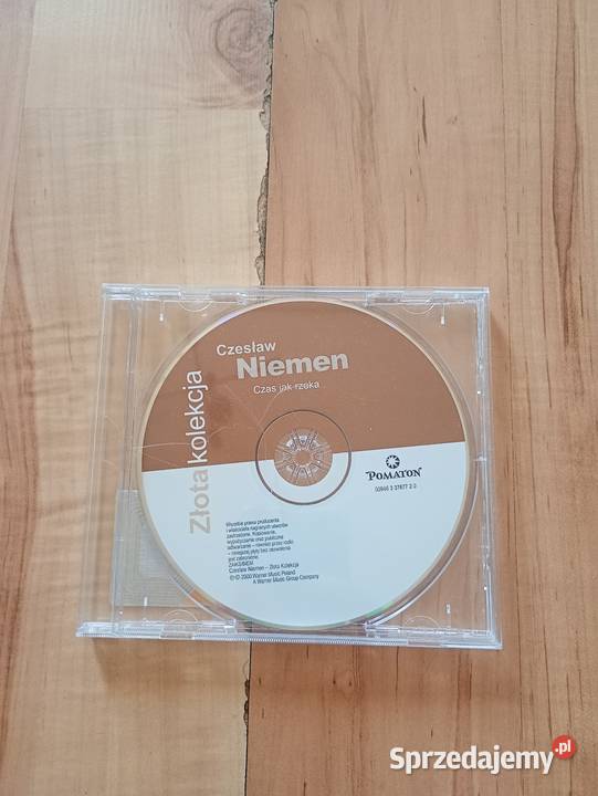 CD Czesław Niemen Czas rzeka bez okładki Szczecin