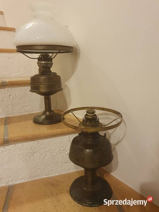 Lampa naftowa niemiecka Carl Hory Berlin stara Lublin