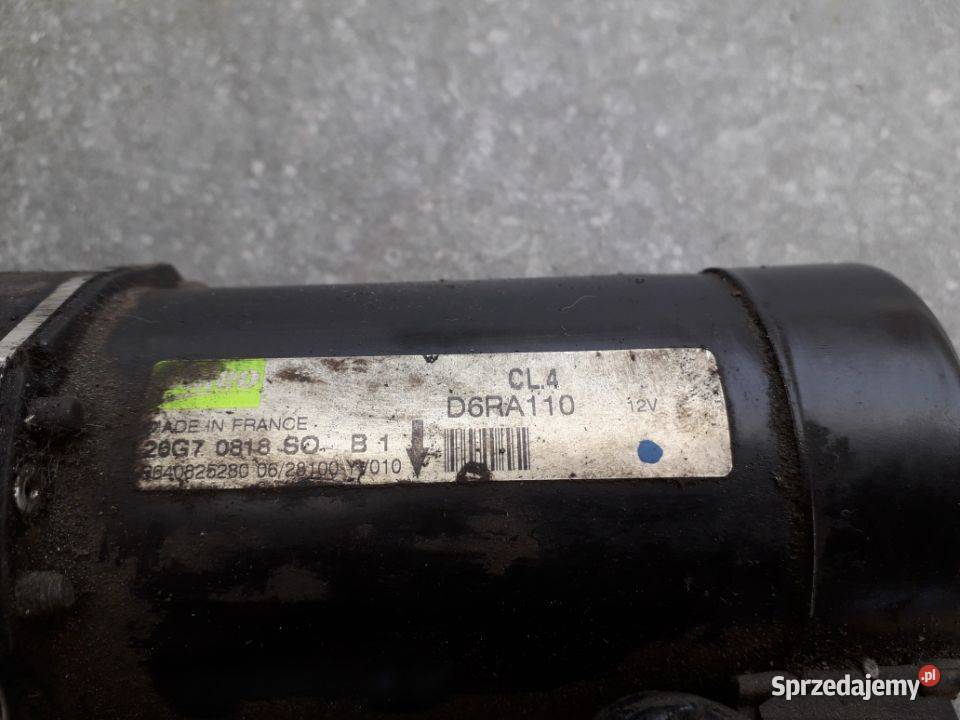 Rozrusznik Peugeot Expert II 16HDI D6RA110 Włoszczowa sprzedam