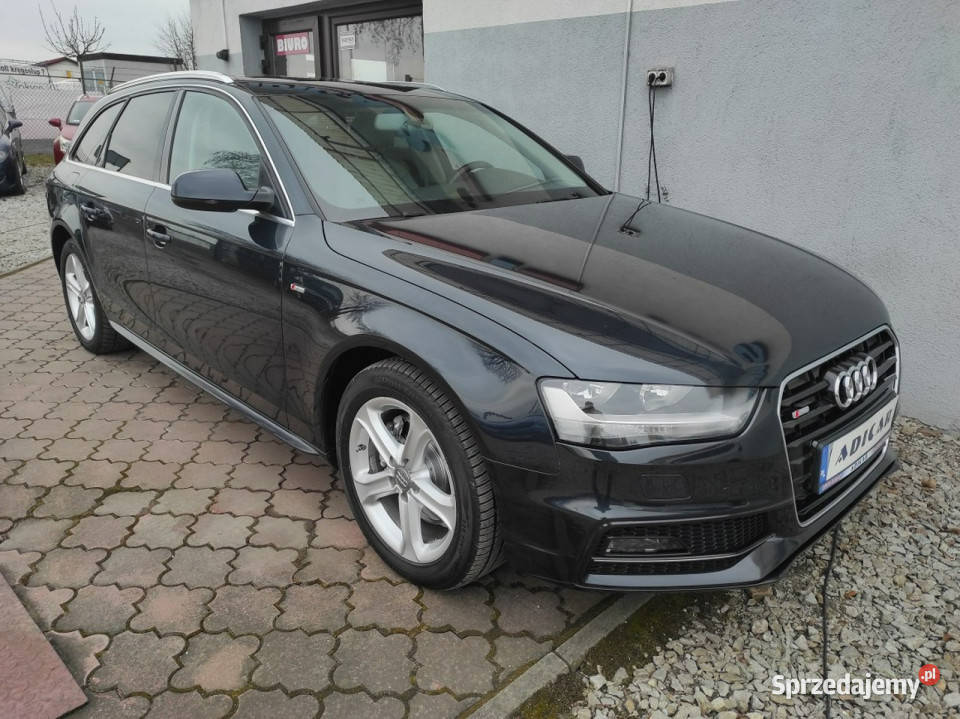 Audi A4 Avant FL Sline 6biegów tempomat centralny zamek Racibórz sprzedam