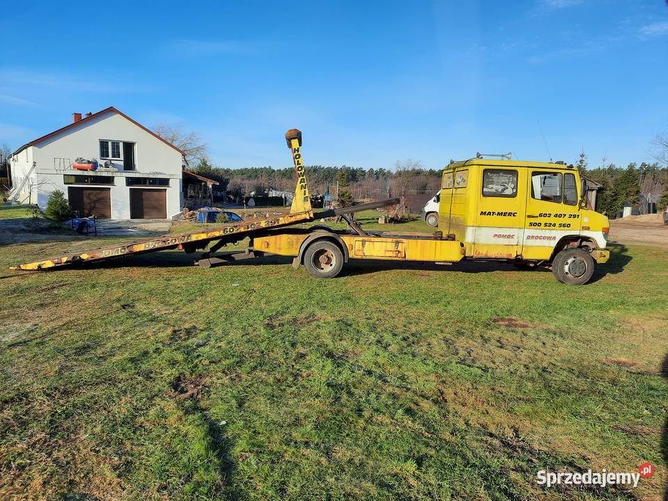 Sprzedam Mecedesa Vario 814D auto laweta pomoc manualna Siemirowice