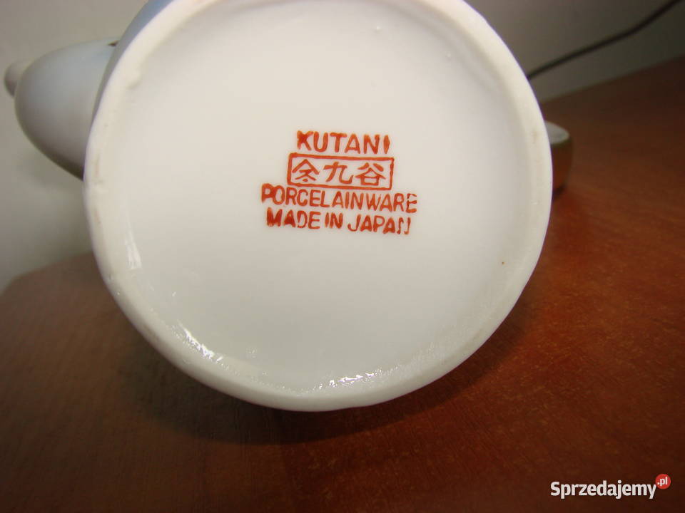 Kutani porcelanowy dzbanek na herbatę