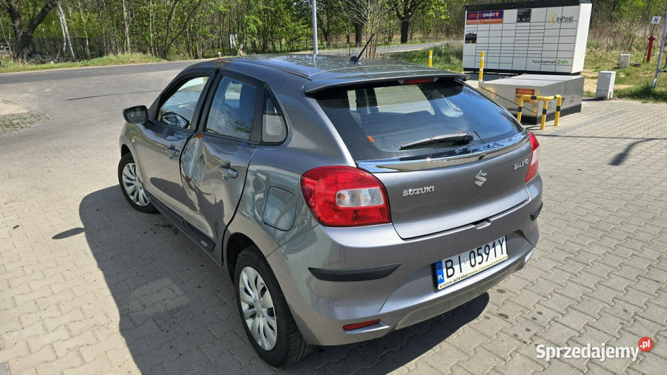 Suzuki Baleno Salon Mały przebieg Pali Jedzie wspomaganie kierownicy Karczew