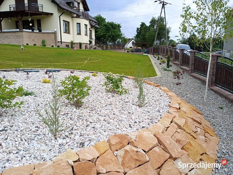 Kamień ogrodowy do ogrodu naturalny na skarpy wielkopolskie Poznań