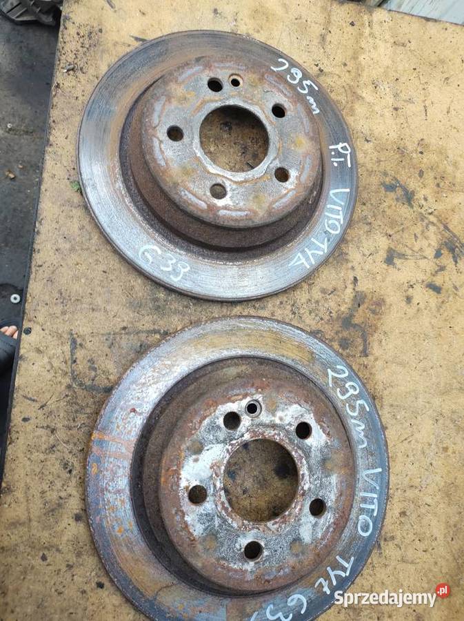 Mercedes Vito 639 viano tarcza hamulcowa tył Kielce sprzedam