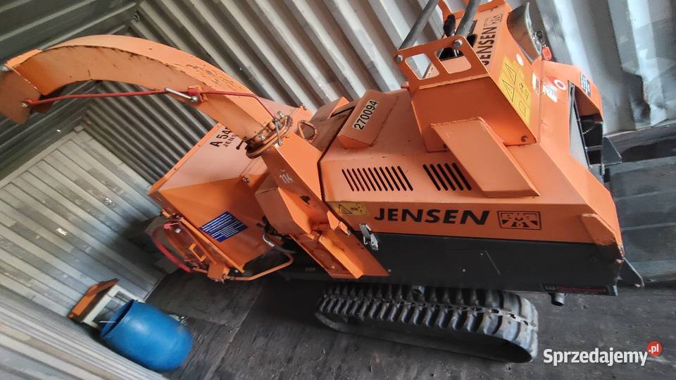 Rębak samojezdny gąsienicowy Jensen A540 Track pomorskie Kwidzyn