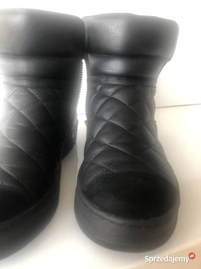 Botki skorzane bagatt r 36 Kozaki sprzedam